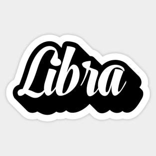 Libra Zodiac // Coins and Connections Sticker